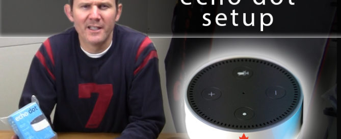 Unboxing Echo Dot Canadian Edition
