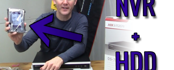 Installing HDD in NVR