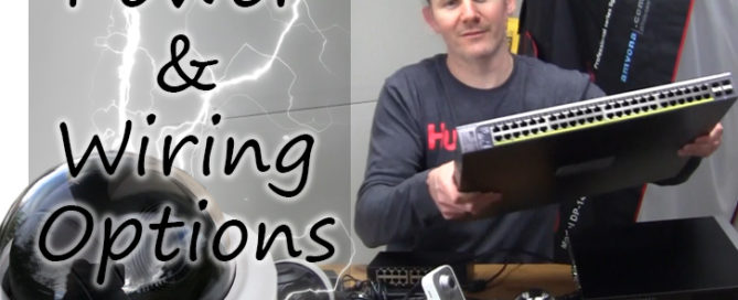 How to power security cameras