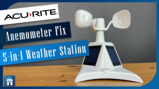 HTDIY AcuRite Anemometer Upgrade Fix