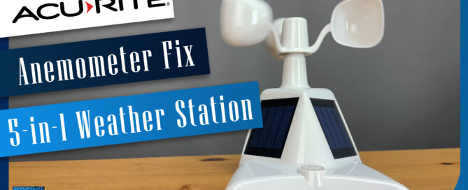 HTDIY AcuRite Anemometer Upgrade Fix