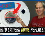 How to Replace Security Camera Acrylic Dome Thumb