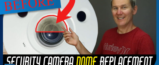 How to Replace Security Camera Acrylic Dome Thumb
